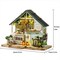 Natural Store Dollhouse Kit - Miniature Wizardi Roombox Kit with LED Light F07M51-58-DA-006-A